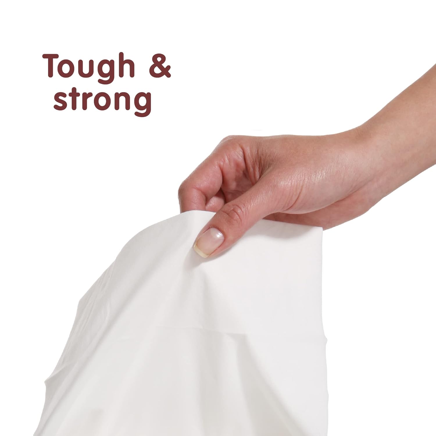2 Ply Tissue Paper Napkins for Dining Table - Pack of 6 (50 Pulls Per Pack, 300 Sheets)