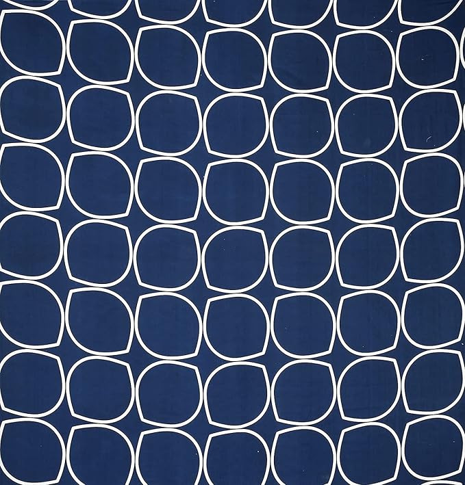 BAPA SITARAM CREATION Supersoft Cotton Feel Glace Cotton Elastic Fitted Printed Queen Size Double Bed Bedsheet wih 2 Pillow Cover (60x78, Cadet Blue)